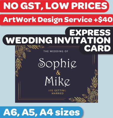 Wedding Card Printing /  Invitation Card Printing