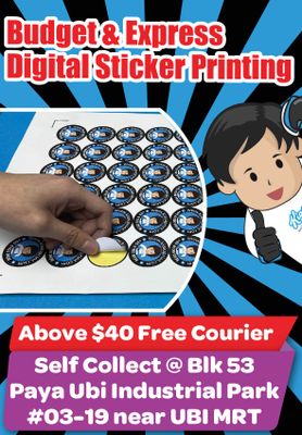 Custom Shape Digital Sticker Printing