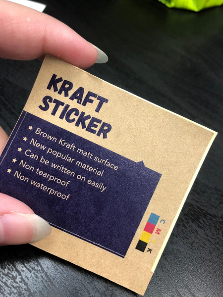 Kraft Sticker